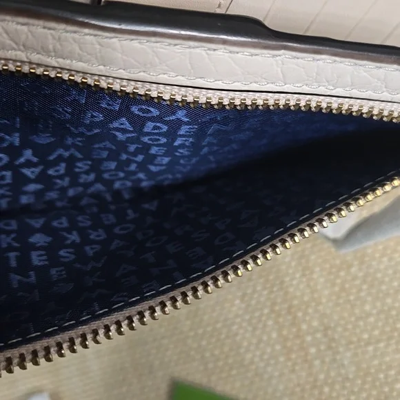 💫SALE NWT Kate Spade Two-Tone Leather Wallet - Picture 7 of 9